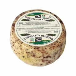 Caciotta A Latte Misto Con Vinacce 1,2 Kg