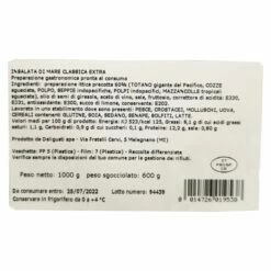 prodotti sponsorizzati -Barbieri Outlet insalata di mare.retro