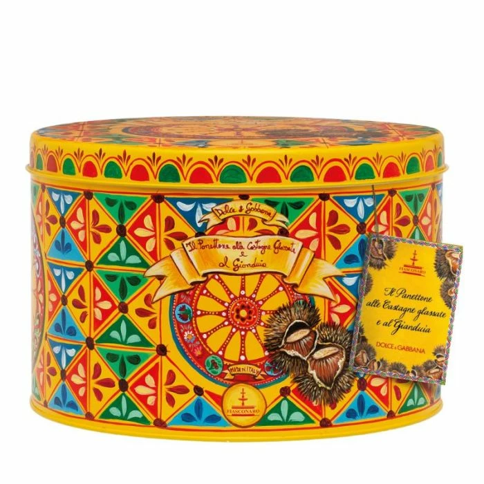 Panettone Dolce E Gabbana Castagne Glassate E Gianduja Fiasconaro 1 Kg 3 Panettone Dolce E Gabbana Castagne Glassate E Gianduja Fiasconaro 1 Kg