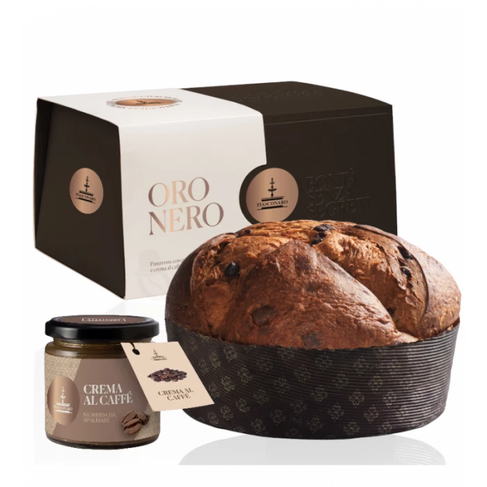 Panettone Oro Nero Fiasconaro 1Kg 3 Panettone Oro Nero Fiasconaro 1Kg