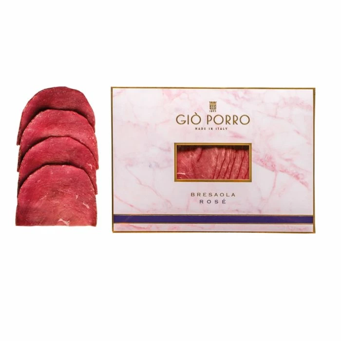Bresaola Rosè Giò Porro 70g 3 Bresaola Rosè Giò Porro 70g