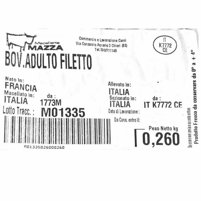 Filetto Di Bovino 4 Filetto Di Bovino - immagine 2
