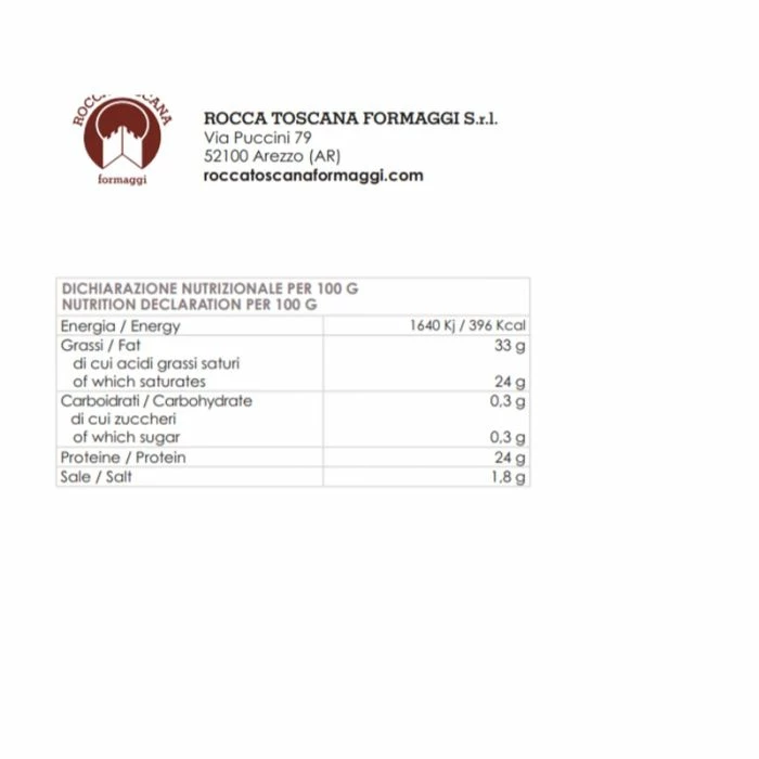 Pecorino Al Tartufo Il Piacere Rocca Toscana Formaggi 1,4Kg 4 Pecorino Al Tartufo Il Piacere Rocca Toscana Formaggi 1,4Kg - immagine 2