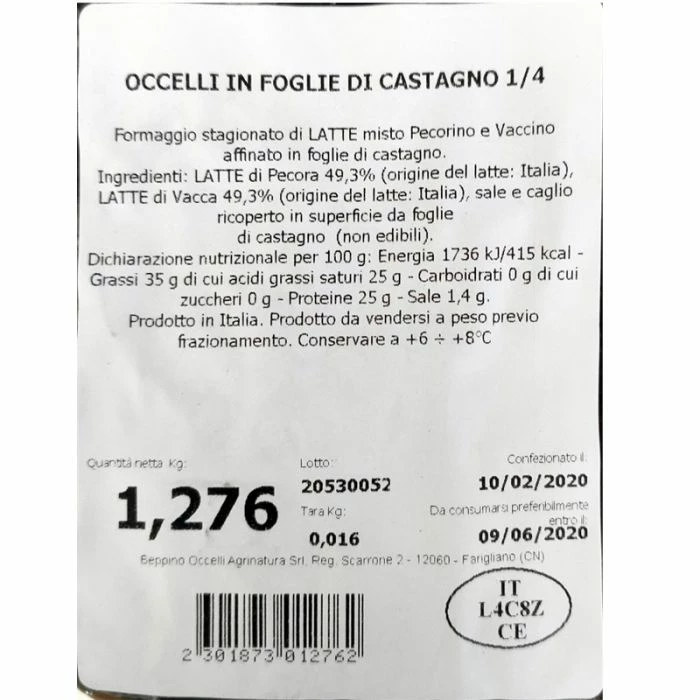 Occelli In Foglie Di Castagno - immagine 2